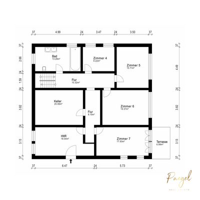 Grundriss Untergeschoss