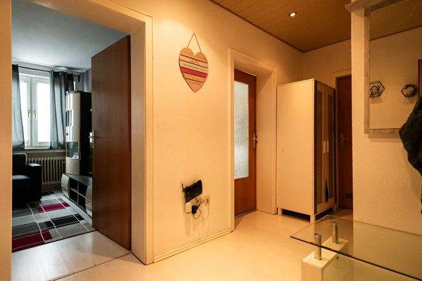 Beispiel einer Etagenwohnung – Flurbereich