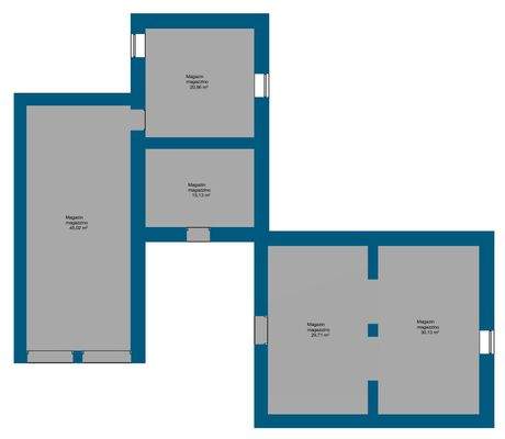 Grundriss Nebengebäude Untergeschoss