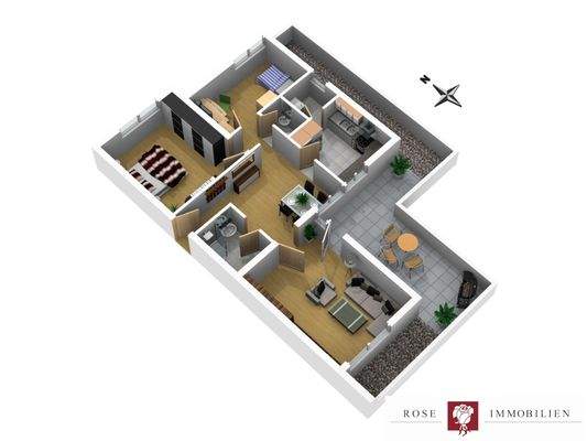 Grundriss (unverbindliche Illustration)