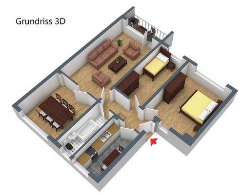 Grundriss 3D