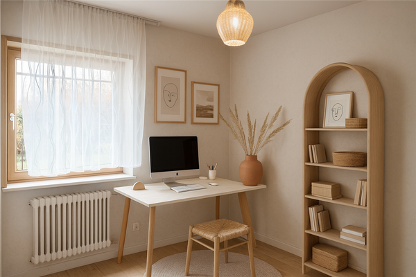 Büro - virtually staged