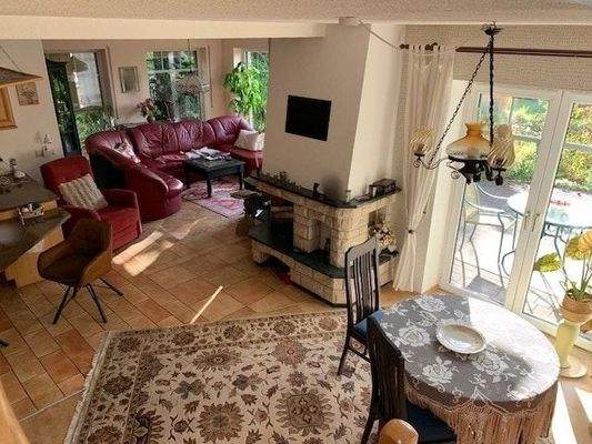 Blick ins Wohnzimmer