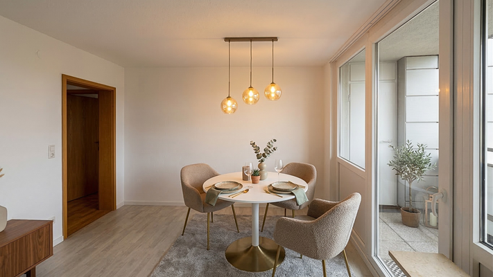 Essecke visualisiert