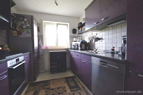 Küche der 4-Zimmer-Wohnung im 1. Obergeschoss