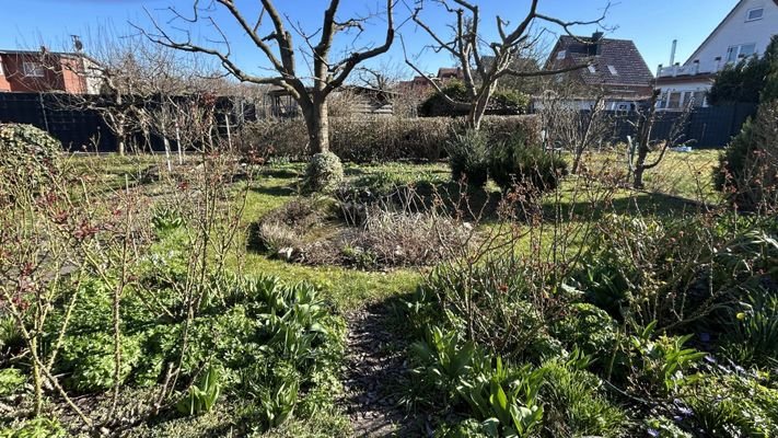 Gartenfläche