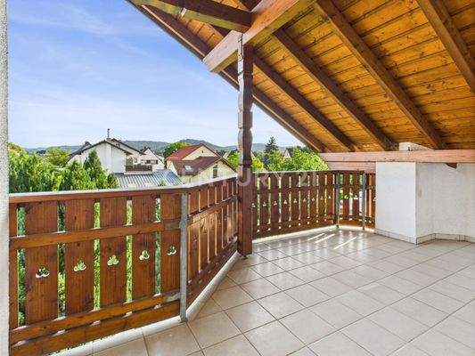 Balkon mit Weitblick