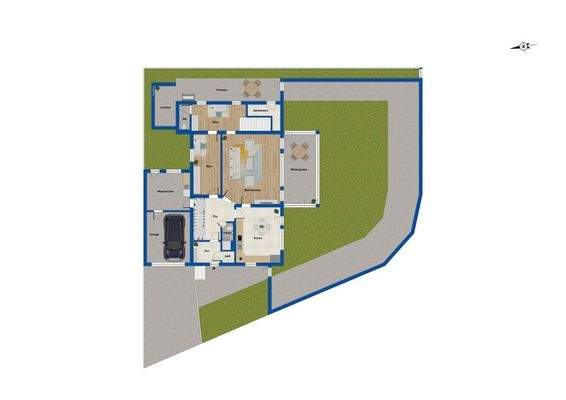 Grundriss Erdgeschoss