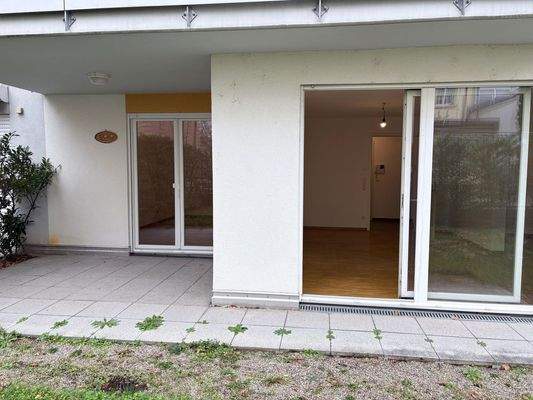 Blick aus dem Garten