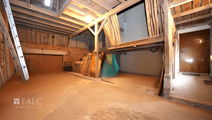 Scheune Innenansicht I