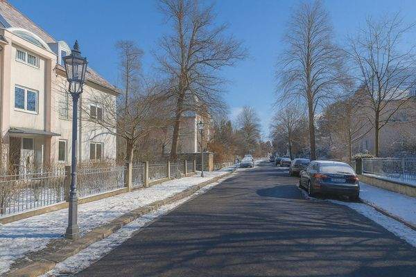 Blick in die Straße