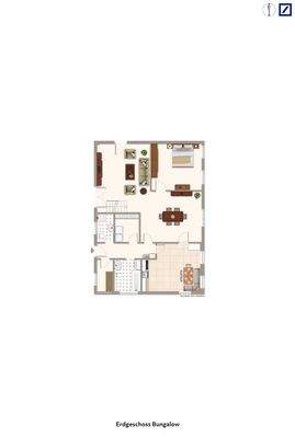 EG Grundriss Bungalow