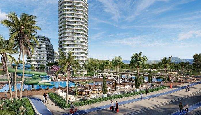 Sea and Beachfront Apartments in North Cyprus Gaziveren