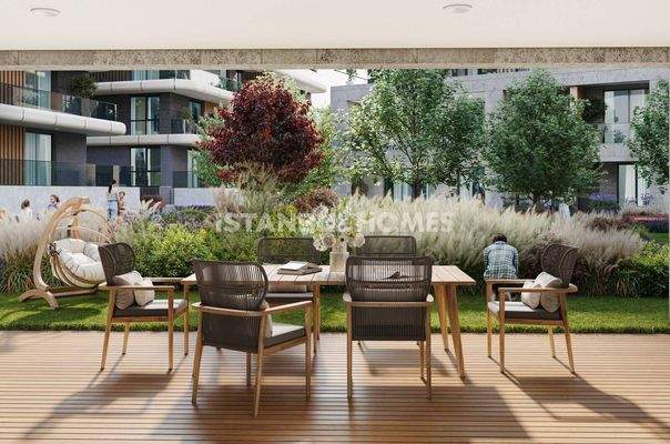 Elegant Flats in a Complex with Indoor Pool in İstanbul