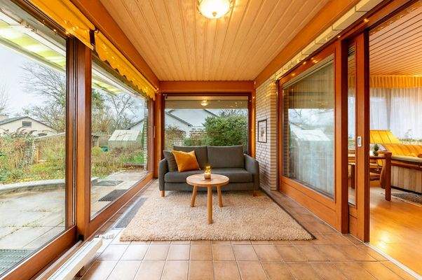 Wintergarten virtuell möbliert