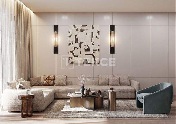 Apartments for Sale Near the Metro Station in Istanbul Ataşehir