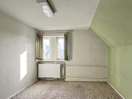 Ausgebauter Raum im Dachgeschoss