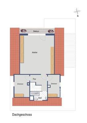 Dachgeschoss (Darstellung und Maßangaben sind ohne Gewähr)