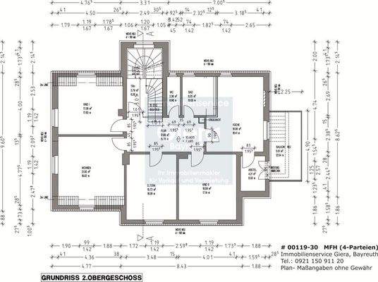 Grundriss 2. Obergeschoss