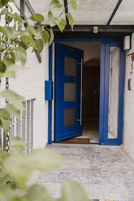 Eingang zum Haus