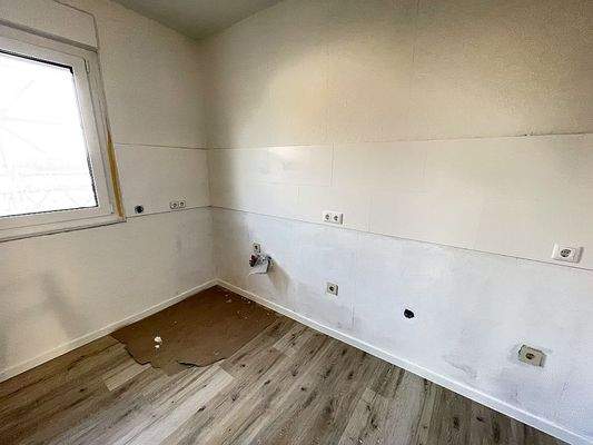 Hausansicht von Straße