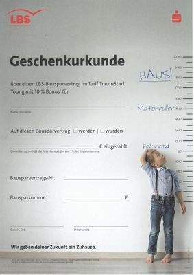GESCHENKURKUNDE KINDER
