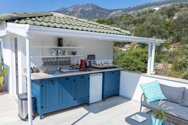 Spacious and Modern Villa with Panoramic Sea View in Kalkan Antalya