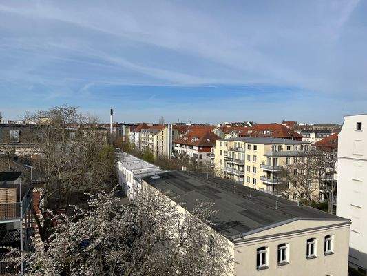 Ausbilck von Terrasse