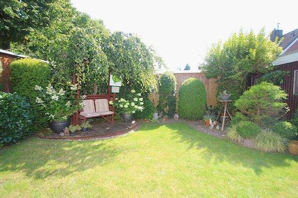 Gemütliche, schattige Sitzecke