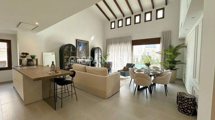 Modern 3-Bedroom Houses with Pool in La Finca Resort Algorfa
