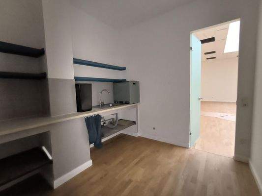 Küchenbereich oder Umkleide