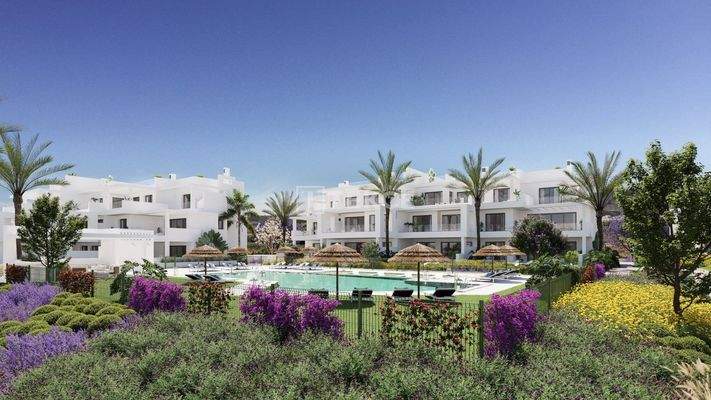 Newly-Built Apartments with Sea View in Estepona, Málaga