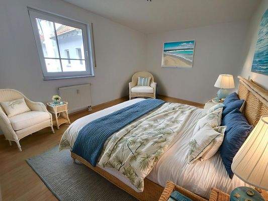 Schlafzimmer KI-Möblierung