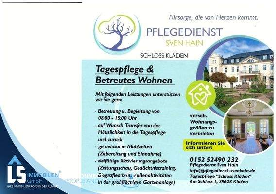 Leistungen Pflegedienst