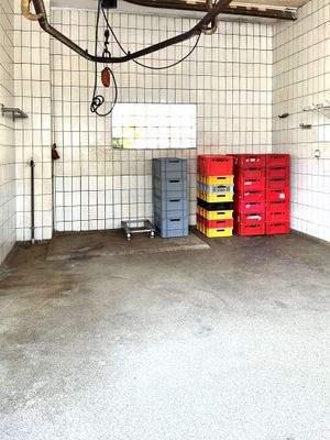 Produktionshalle gefliest