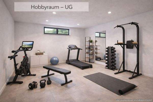 Visualisierung Hobbyraum 