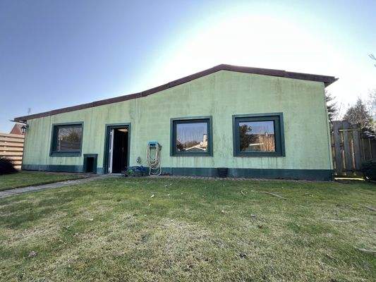 Rückansicht Lagerräume (ehemals Malerei) 