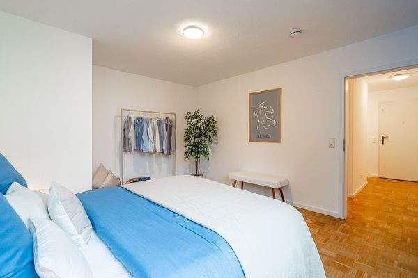 Charmanter Schlafzimmerschnitt