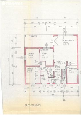 Plan Erdgeschoss