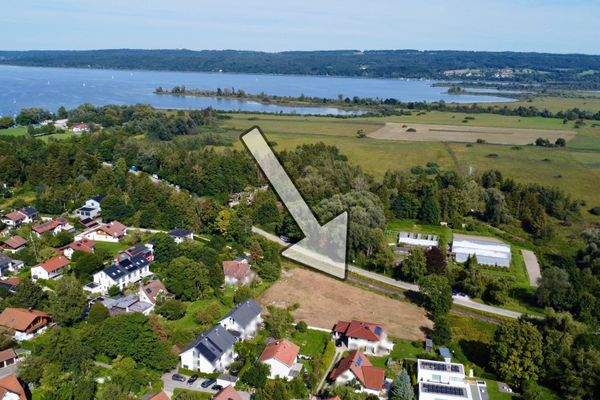 Luftbild mit Ammersee