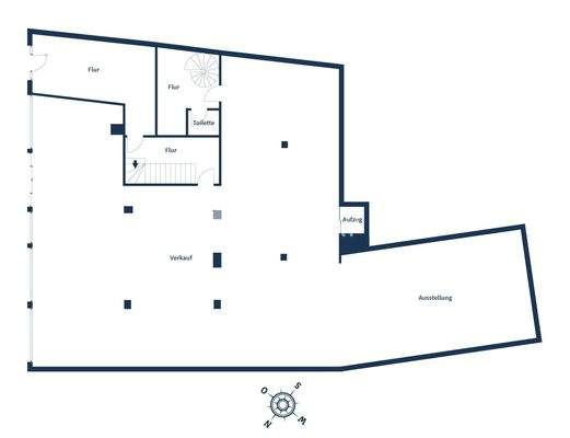 Grundriss EG Gewerbe