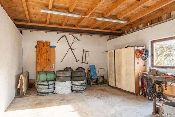 Doppelgarage hinterer Teil