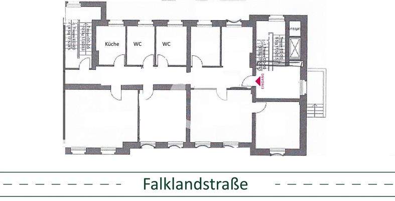 1. Obergeschoss mit ca. 195 m²