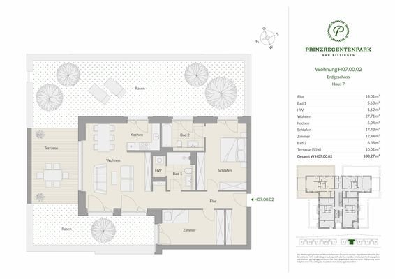Grundriss Haus 7 - H07.00.02