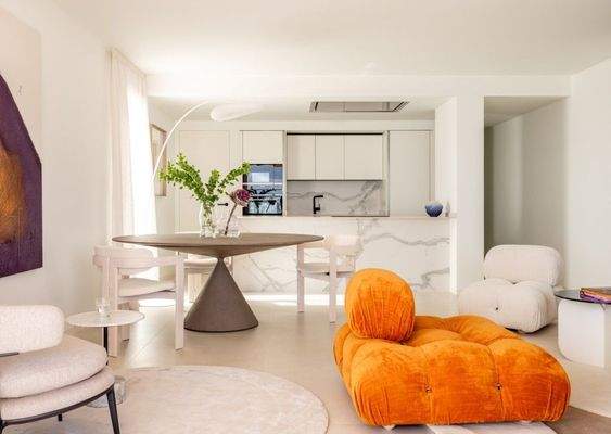 Luxuriöse Wohnung mit Meerblick in Bonanova, Mallorca