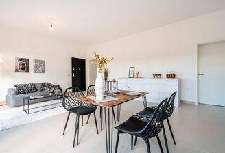 Wohnbereich mit Küchenzeile