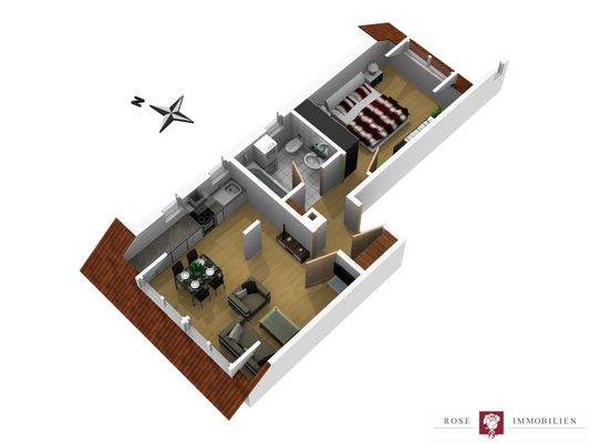 Grundriss (unverbindliche Illustration)