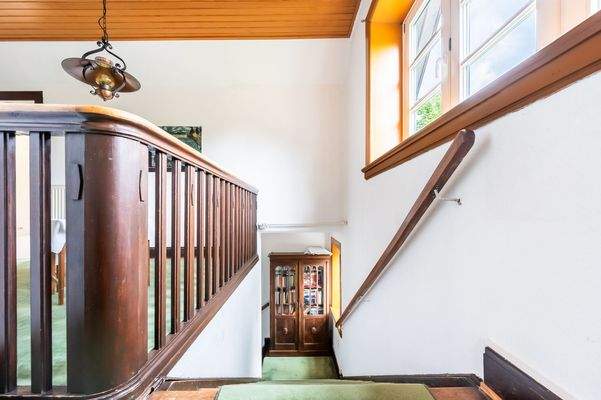 Treppenaufgang ins Dachgeschoss