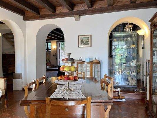 historisches Haus in Cividale del Friuli mit Garten und Panoramablick