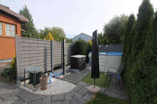 Außenpool beheizbar